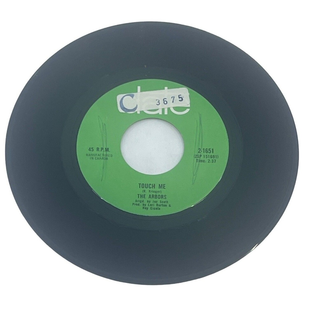 The‎ Arbors Touch Me Motet-Overture 45 RPM 7 Inch Vinyl Record Date 2-1651